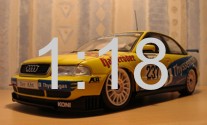 Audimodelle im Massstab 1:18