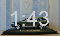 Audimodelle im Massstab 1:43
